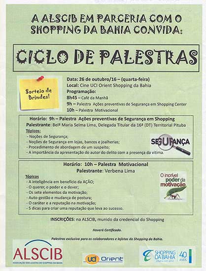 Ciclo de Palestras