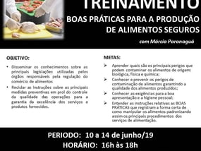 Curso Boas Práticas para Manipulação de Alimentos Seguros