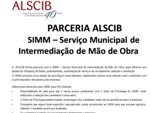 PARCERIA ALSCIB X SIMM