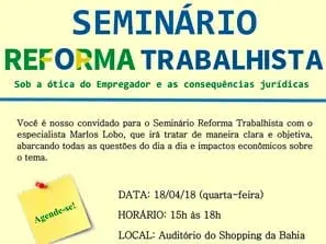 Seminário Reforma Trabalhista