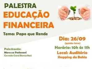 Palestra Educação Financeira