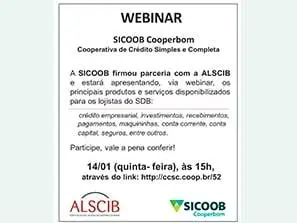 Webinar ALSCIB: Parceria SICOOB Cooperbom