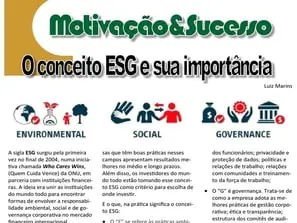 Conceito ESG e sua importância