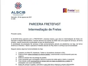 Parceria ALSCIB - FreteFast