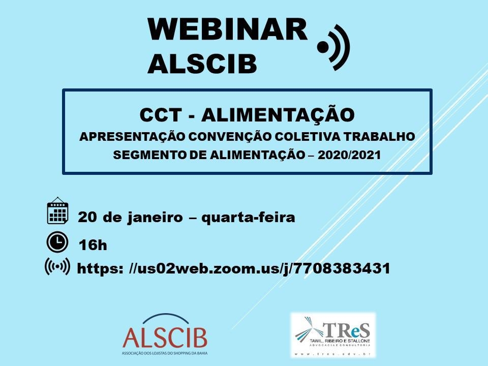 Webinar ALSCIB - Apresentação CCT Alimentação 2020/2021