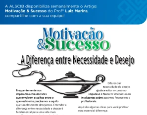 A difereça ente necessidade e desejo